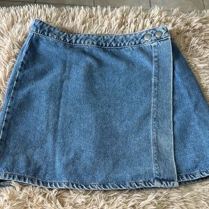 ASOS Blue Denim Mini Skirt